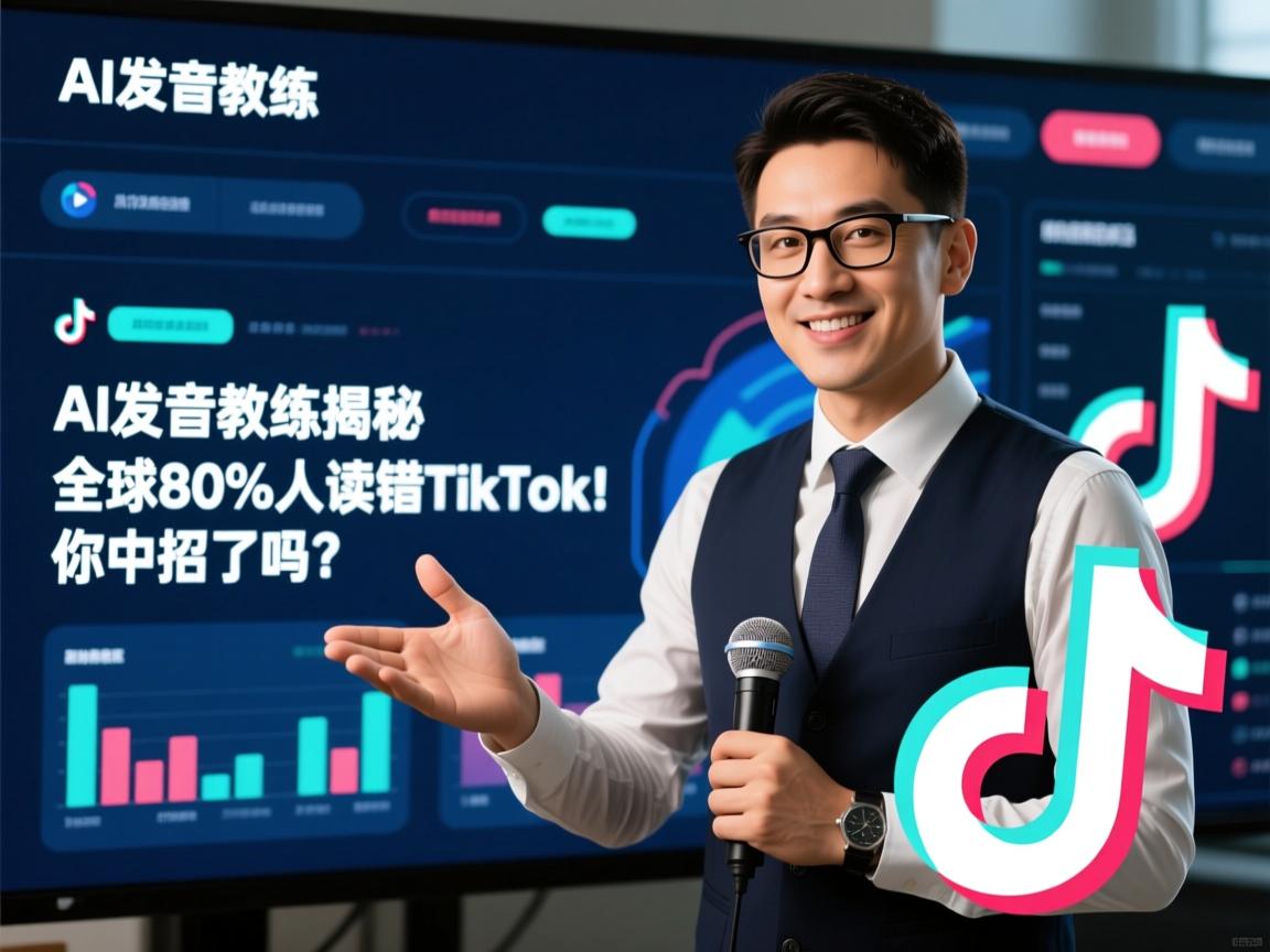 AI发音教练揭秘，全球80%人读错TikTok！你中招了吗？