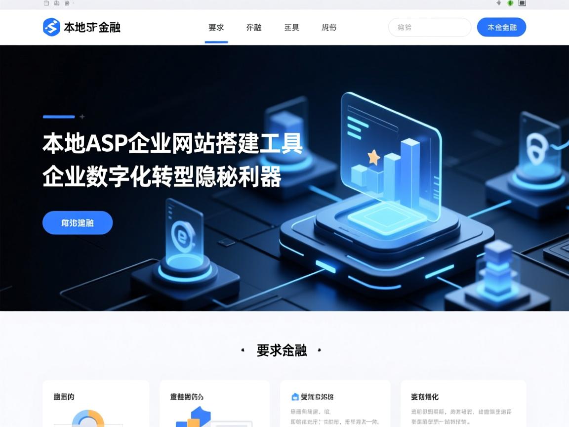 本地ASP企业网站搭建工具,企业数字化转型的隐秘利器