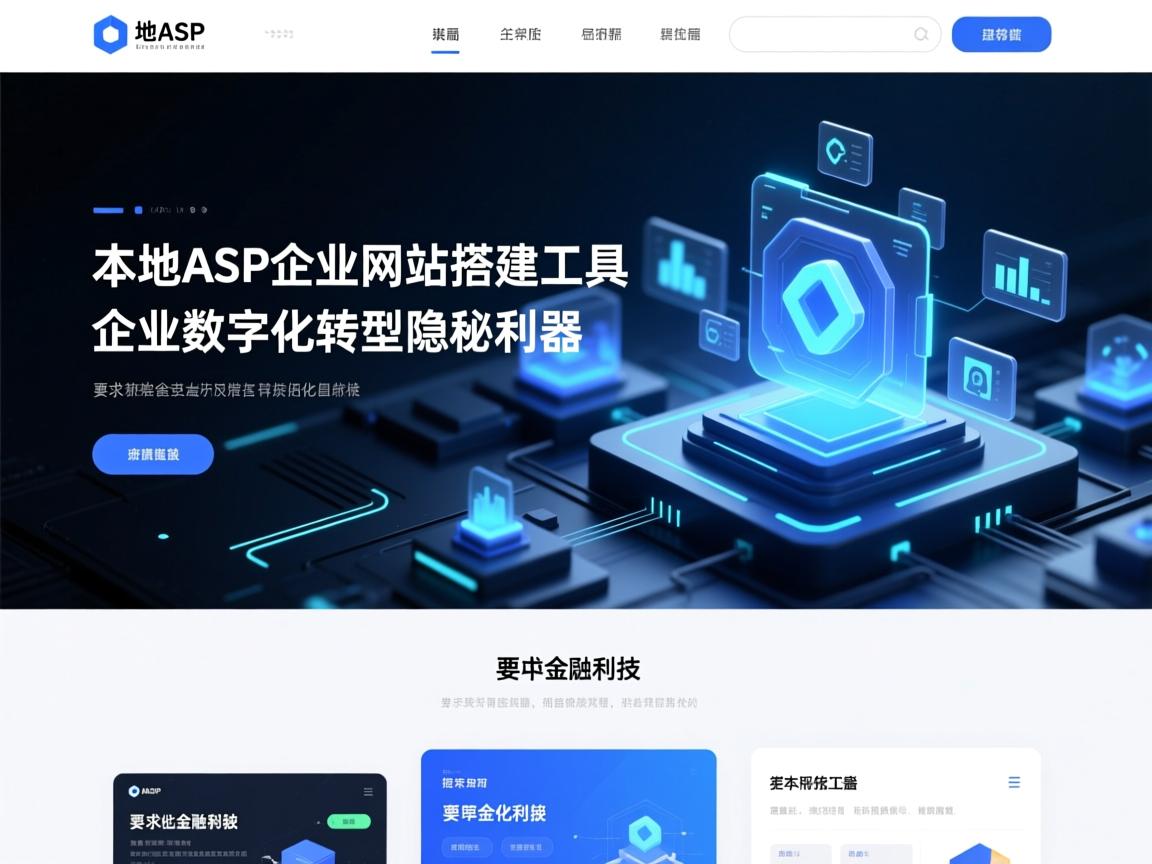 本地ASP企业网站搭建工具,企业数字化转型的隐秘利器