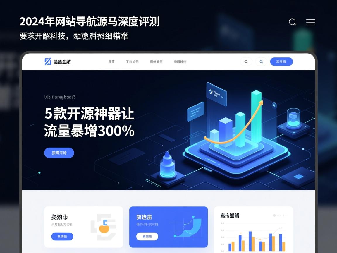 2024年网站导航源码深度评测,这5款开源神器让流量暴增300%