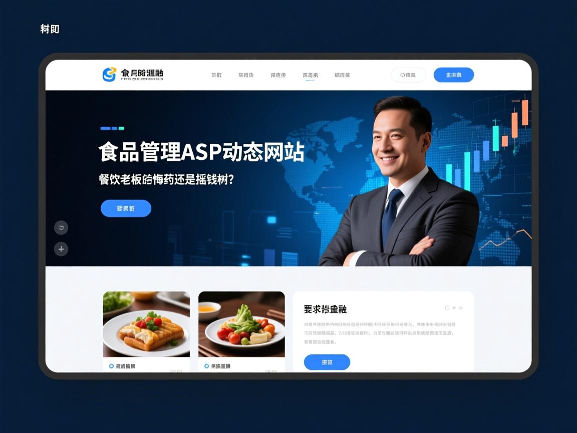 食品管理ASP动态网站,餐饮老板的后悔药还是摇钱树?