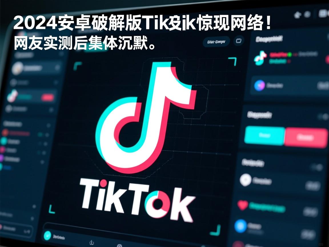 2024安卓破解版TikTok惊现网络!网友实测后集体沉默.