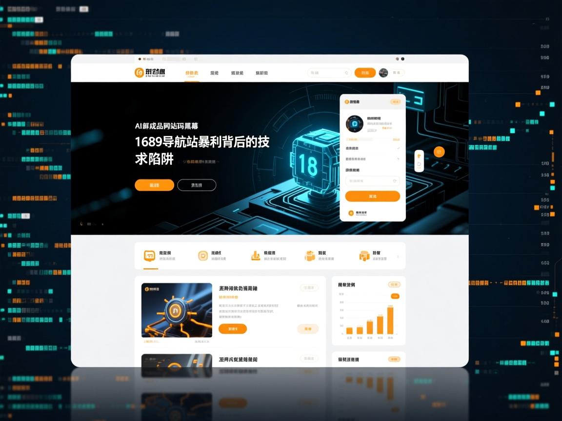 AI拆解成品网站源码黑幕，1688导航站暴利背后的技术陷阱