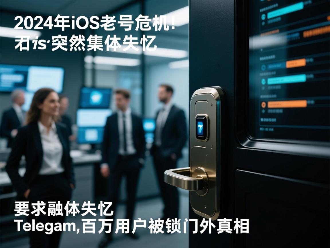 2024年iOS老号危机!Telegram突然集体失忆,百万用户被锁门外真相