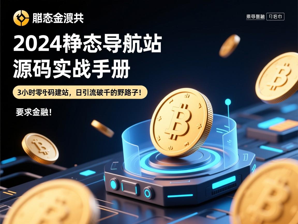 2024静态导航站源码实战手册，3小时零代码建站，日引流破千的野路子！