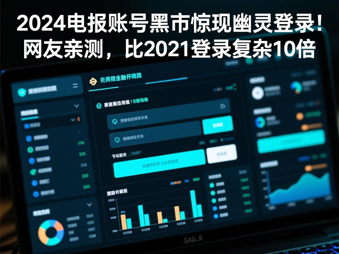 2024电报账号黑市惊现幽灵登录!网友亲测,比2021登录复杂10倍