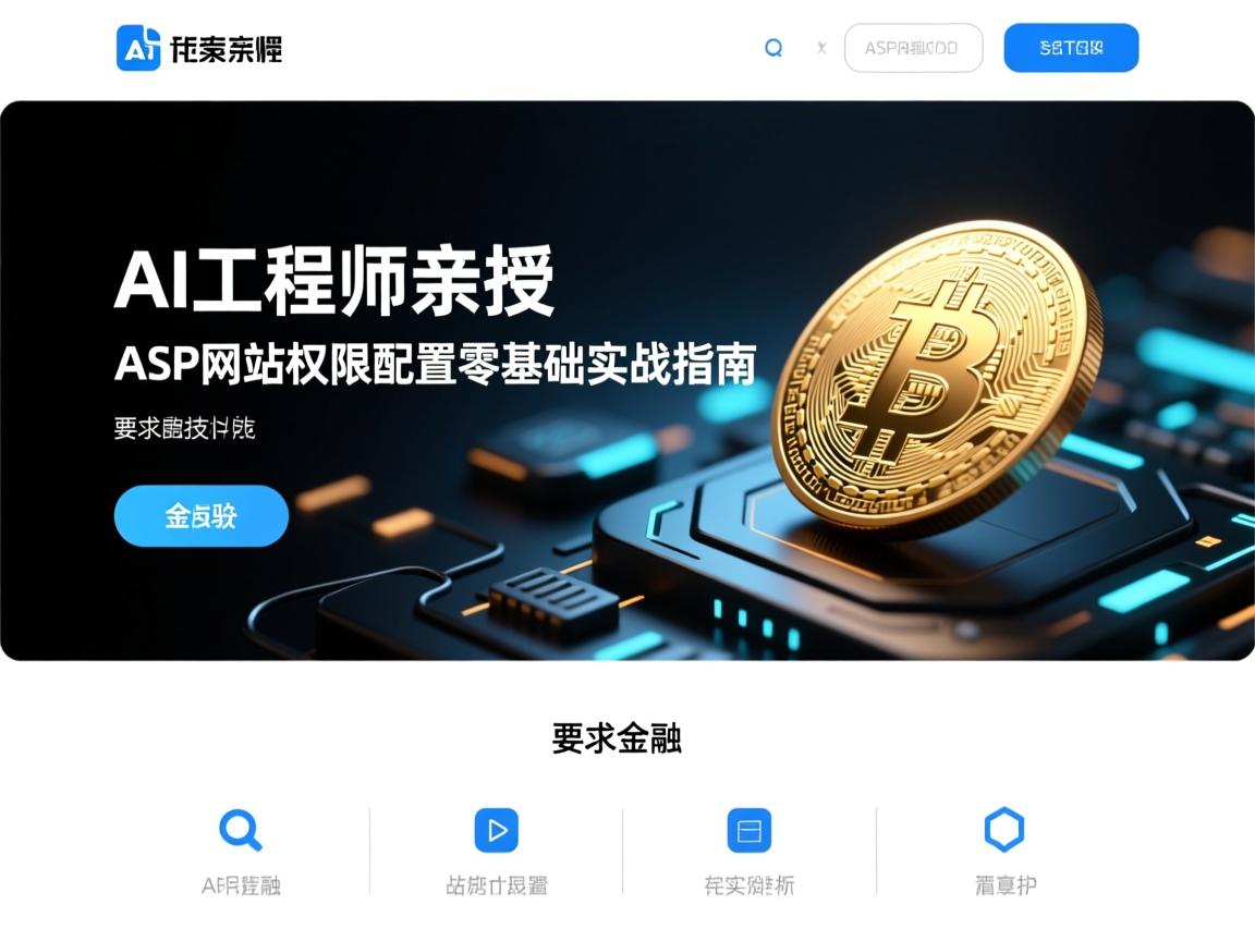 AI工程师亲授，ASP网站权限配置零基础实战指南