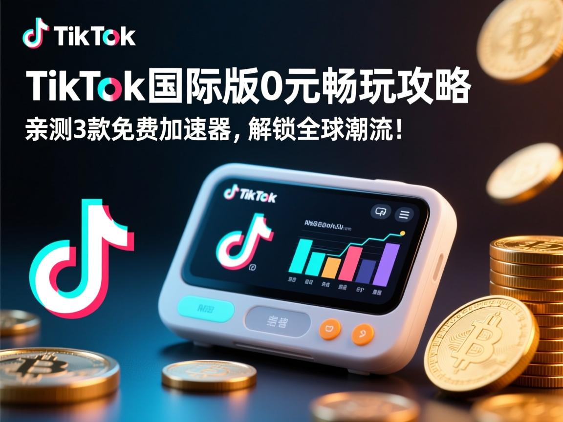 TikTok国际版0元畅玩攻略，亲测3款免费加速器，解锁全球潮流！