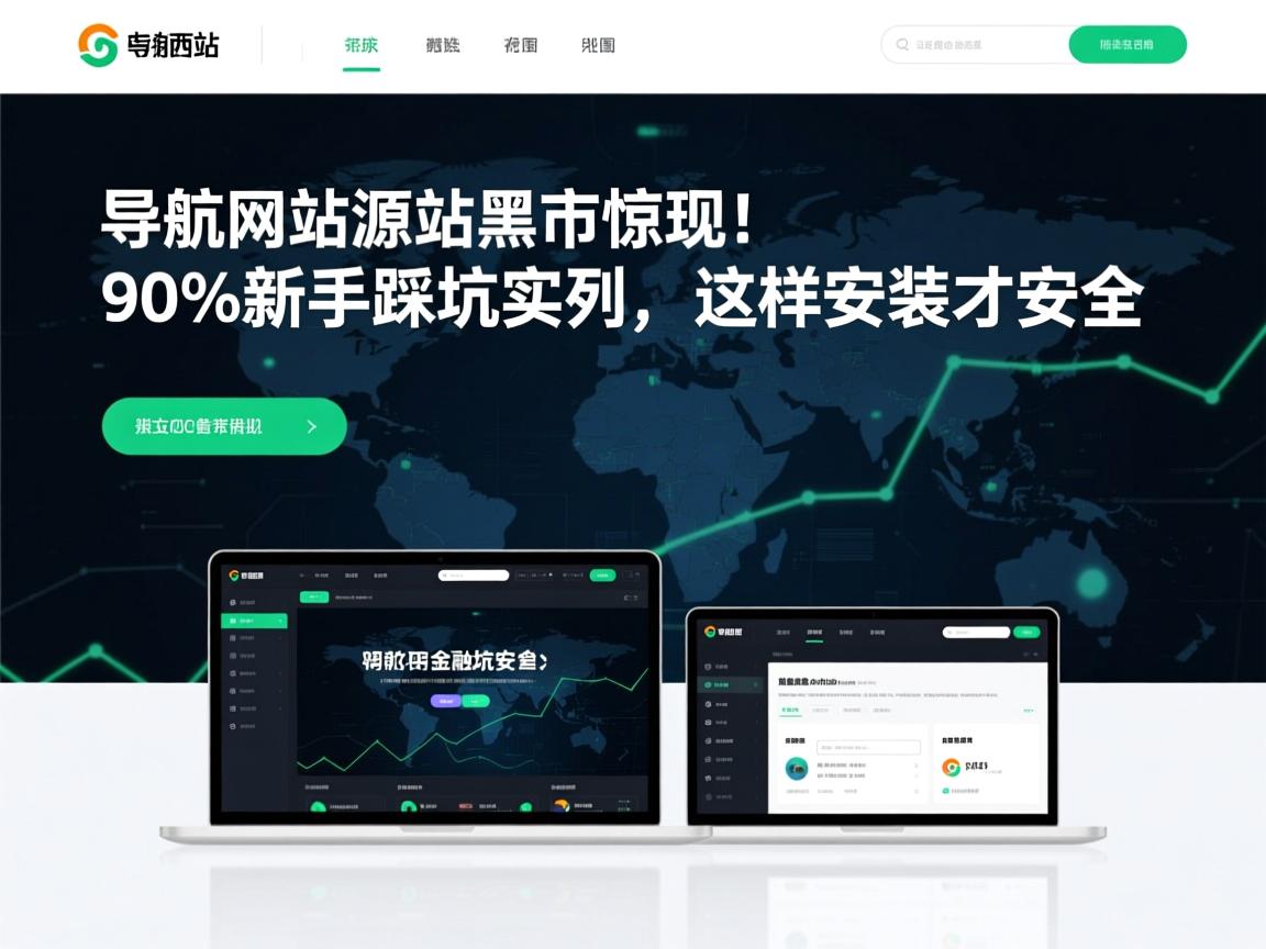 导航网站源码黑市惊现！90%新手踩坑实录，这样安装才安全