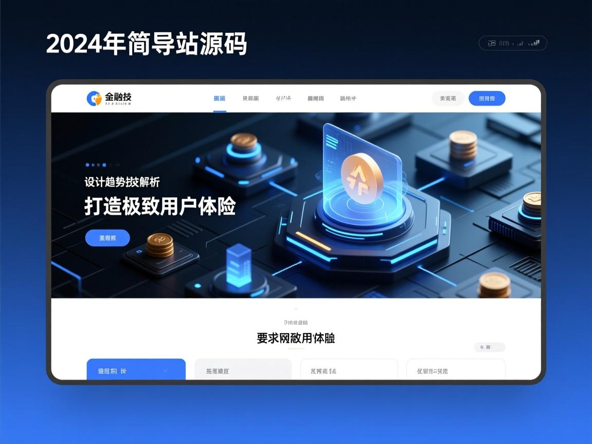 2024年简约导航网站源码,设计趋势与技术解析,打造极致用户体验