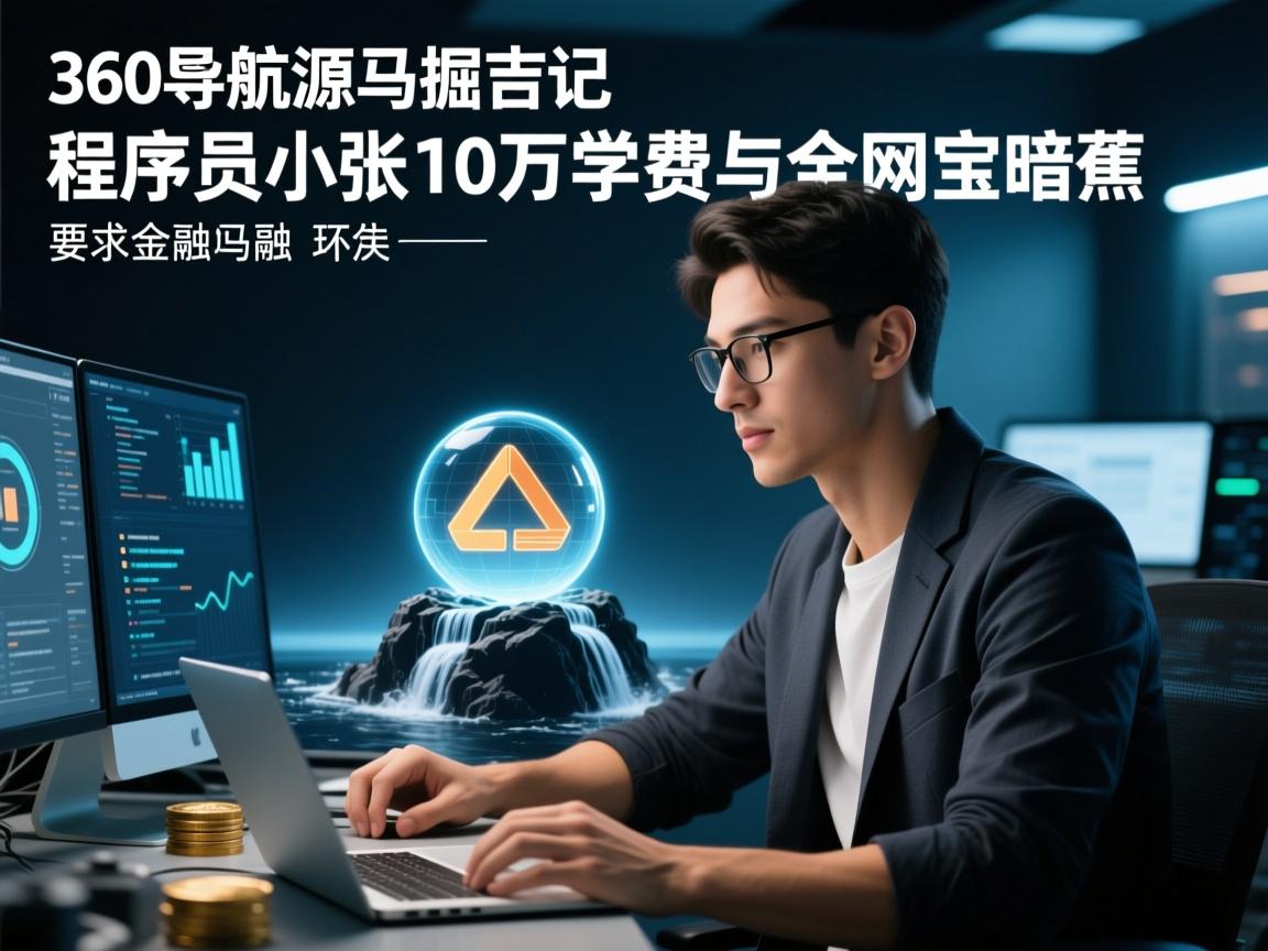 360导航源码掘金记,程序员小张的10万学费与全网寻宝暗礁