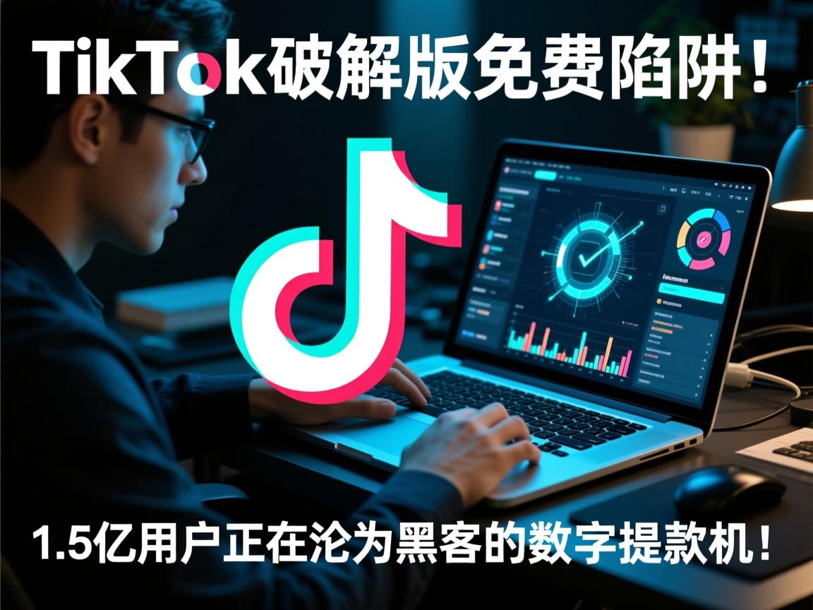 TikTok破解版免费陷阱,1.5亿用户正在沦为黑客的数字提款机!