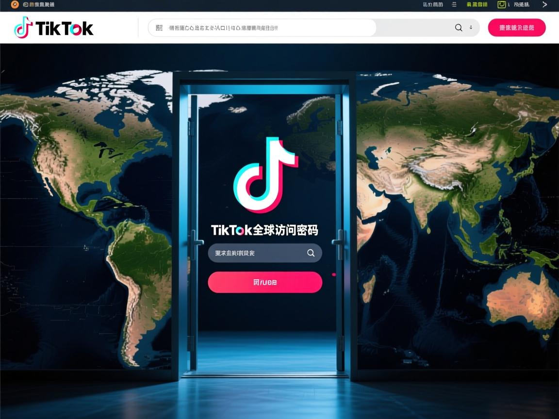 TikTok全球访问密码,网站入口背后的地缘博弈与技术突围