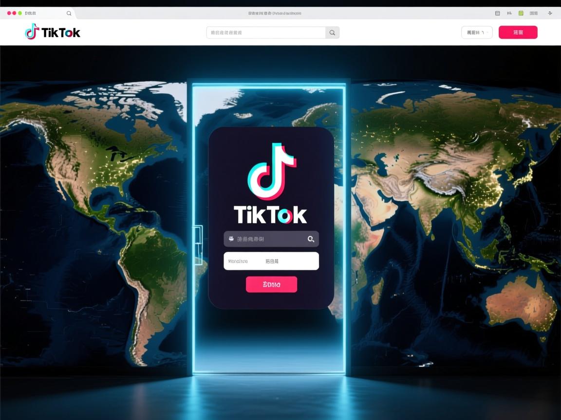 TikTok全球访问密码,网站入口背后的地缘博弈与技术突围
