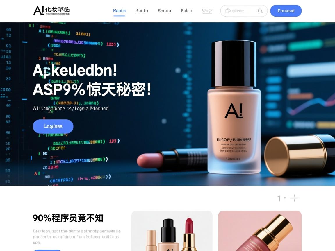 AI代码革命！化妆品网站ASP代码的惊天秘密，90%程序员竟不知
