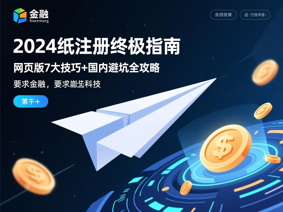 2024纸飞机注册终极指南，网页版7大技巧+国内避坑全攻略
