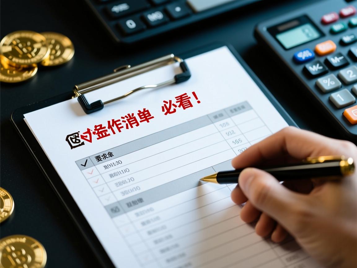 高危操作清单(必看!