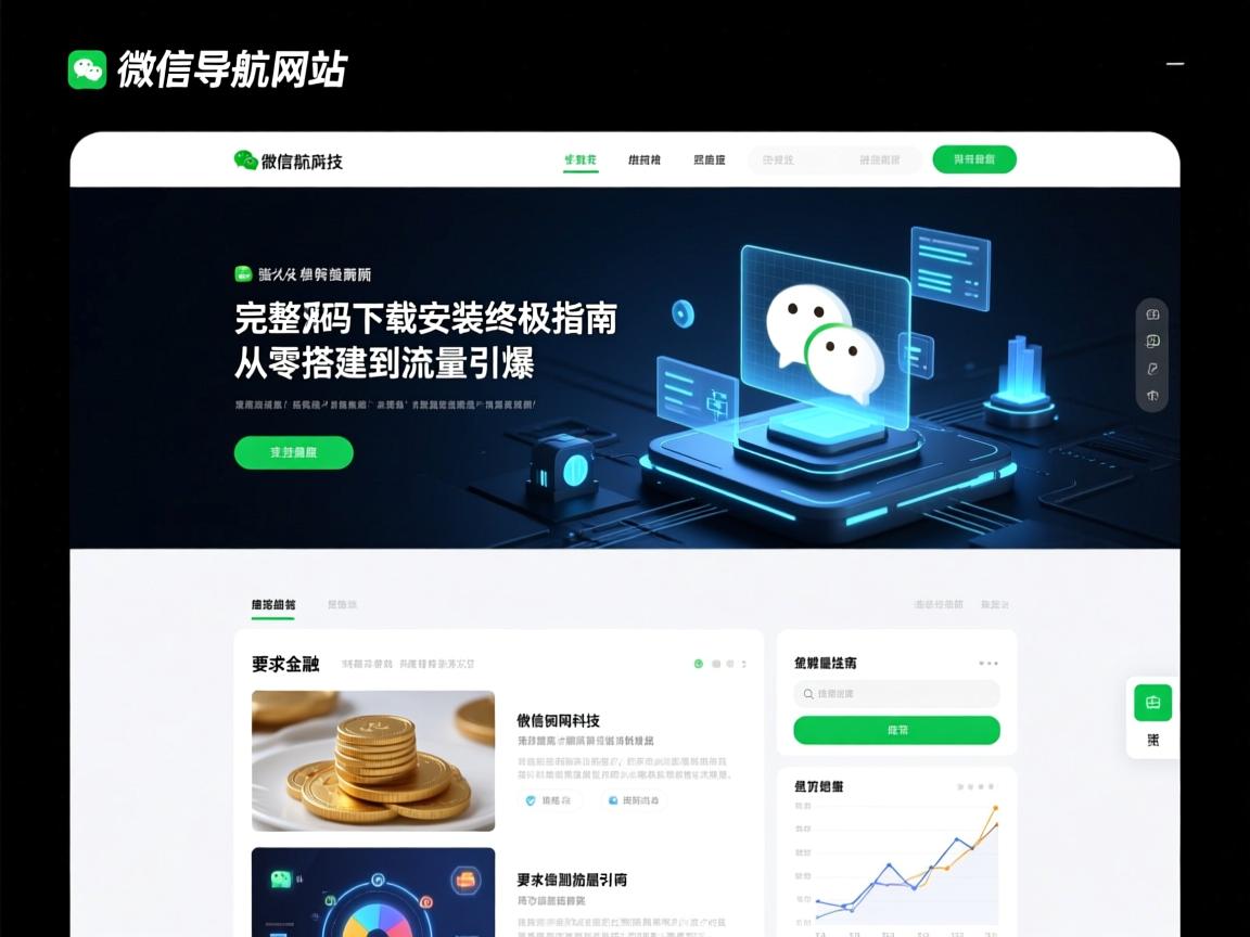 微信导航网站完整源码下载安装终极指南，从零搭建到流量引爆