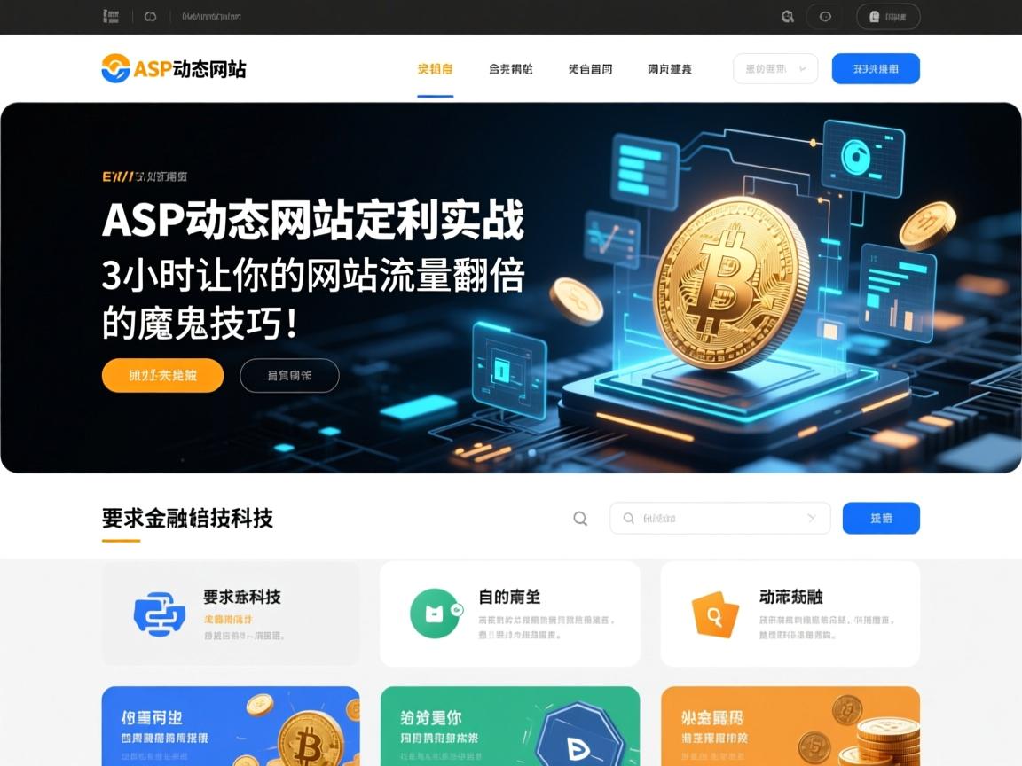 ASP动态网站自定义实战,3小时让你的网站流量翻倍的魔鬼技巧!