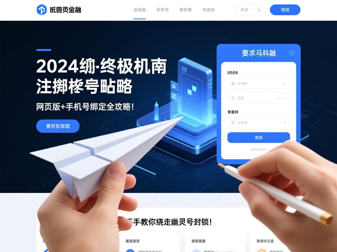 2024纸飞机注册终极指南，网页版+手机号绑定全攻略，手把手教你绕过幽灵号封锁！