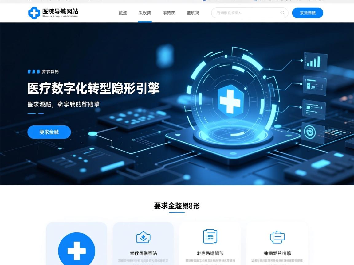 医院导航网站源码,医疗数字化转型的隐形引擎
