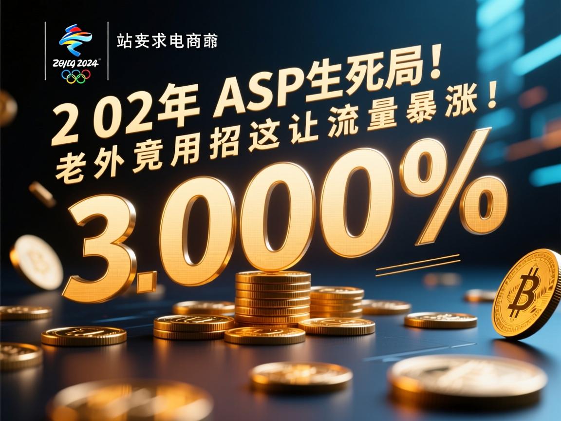 2024年ASP电商站生死局!老外竟用这招让流量暴涨300%