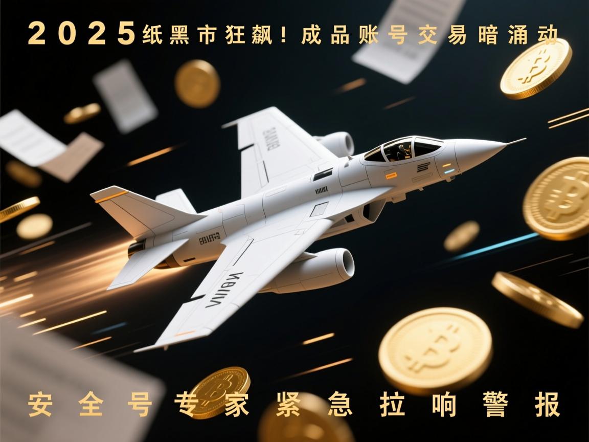 2025纸飞机号黑市狂飙!成品账号交易暗流涌动,安全专家紧急拉响警报