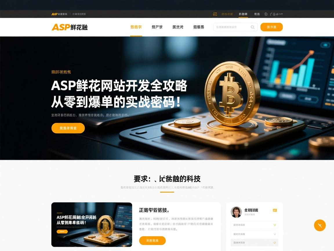 ASP鲜花网站开发全攻略，从零到爆单的实战密码！