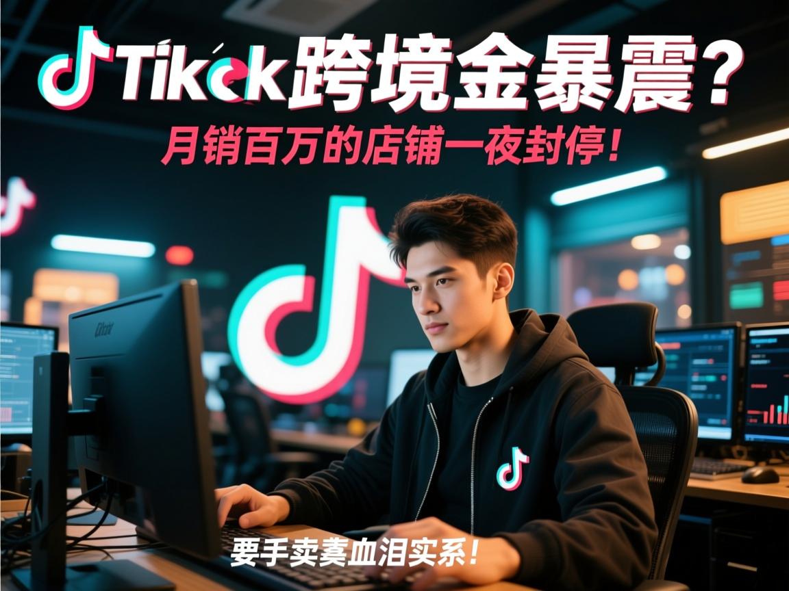 TikTok跨境掘金暴雷?新手卖家血泪实录,月销百万的店铺一夜封停!