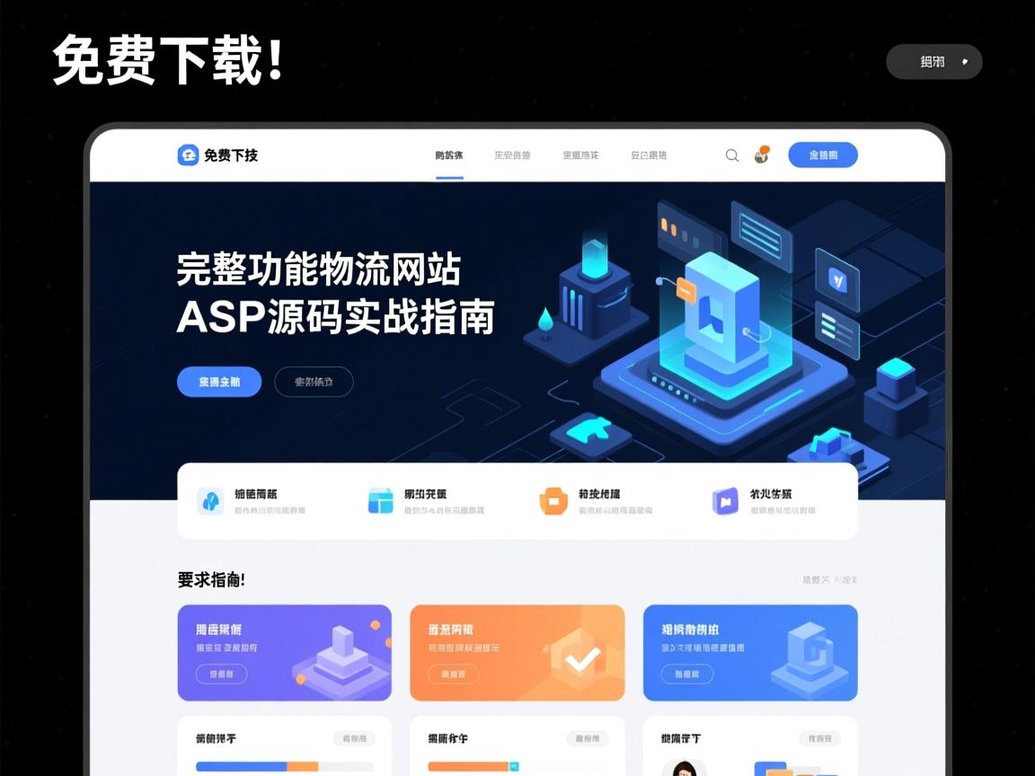 免费下载!完整功能物流网站ASP源码实战指南