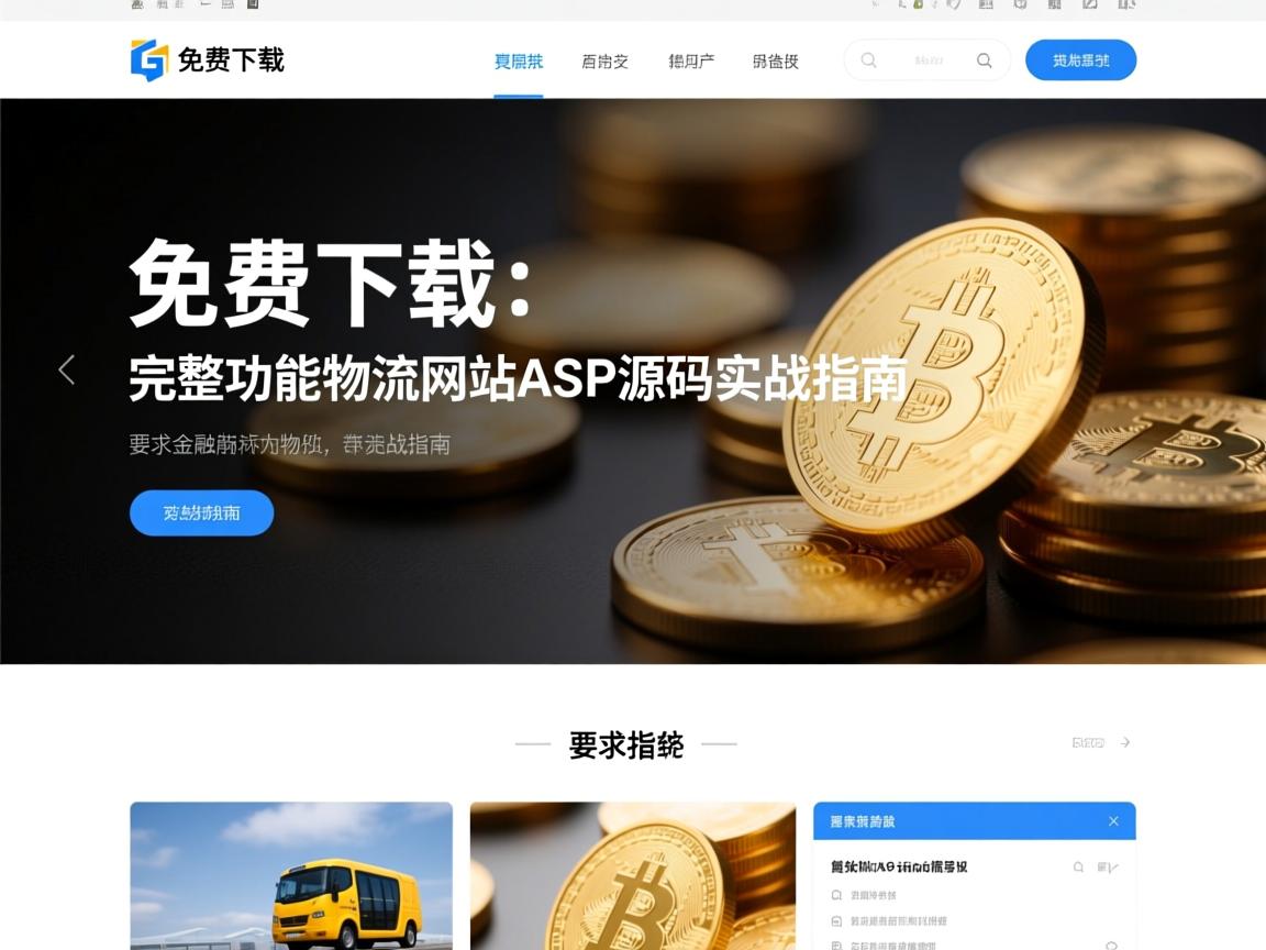 免费下载!完整功能物流网站ASP源码实战指南