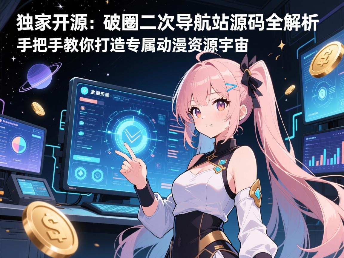 独家开源！破圈二次元导航站源码全解析，手把手教你打造专属动漫资源宇宙