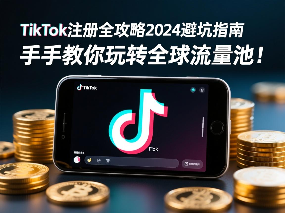 TikTok注册全攻略，2024避坑指南，手把手教你玩转全球流量池！