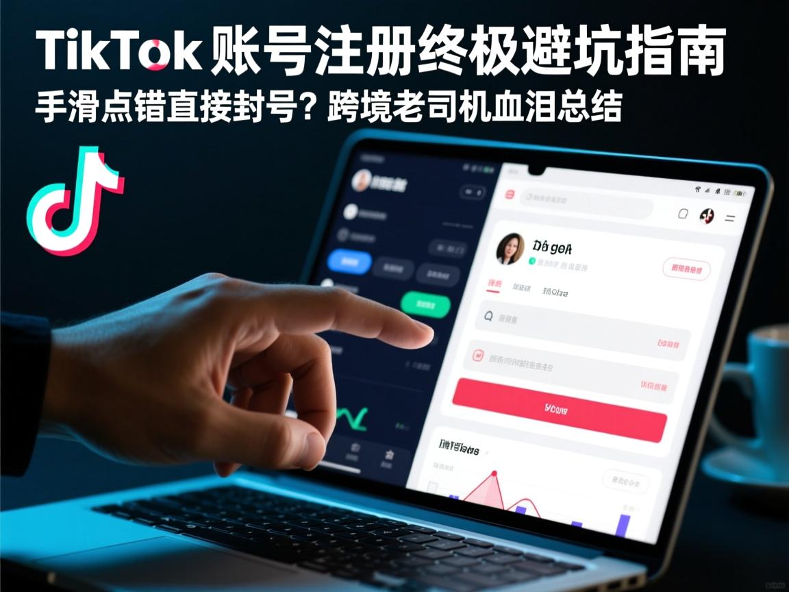 TikTok账号注册终极避坑指南,手滑点错直接封号?跨境老司机血泪总结