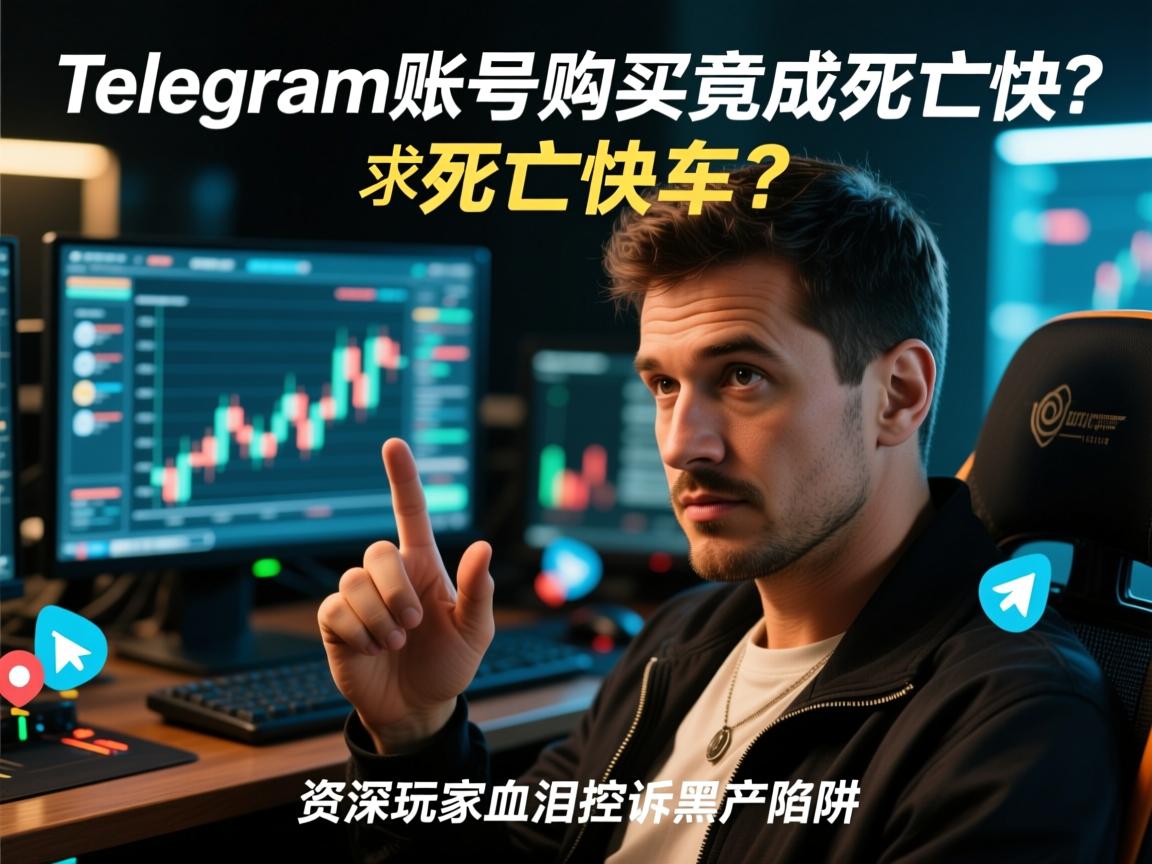 Telegram账号购买竟成死亡快车?资深玩家血泪控诉黑产陷阱
