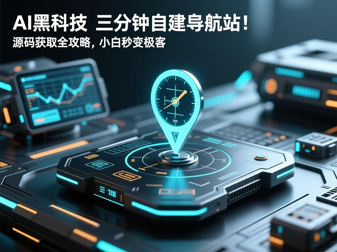 AI黑科技，三分钟自建导航站！源码获取全攻略，小白秒变极客