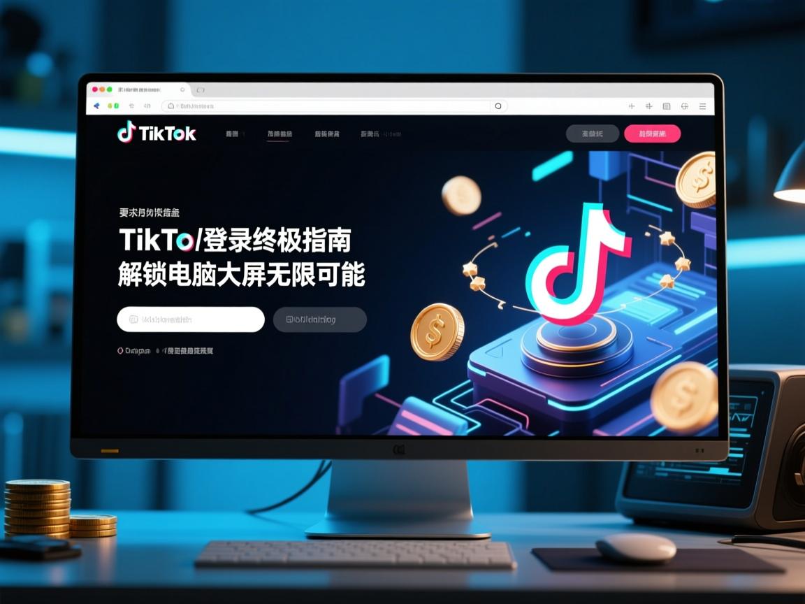 TikTok网页版登录终极指南，解锁电脑大屏的无限可能