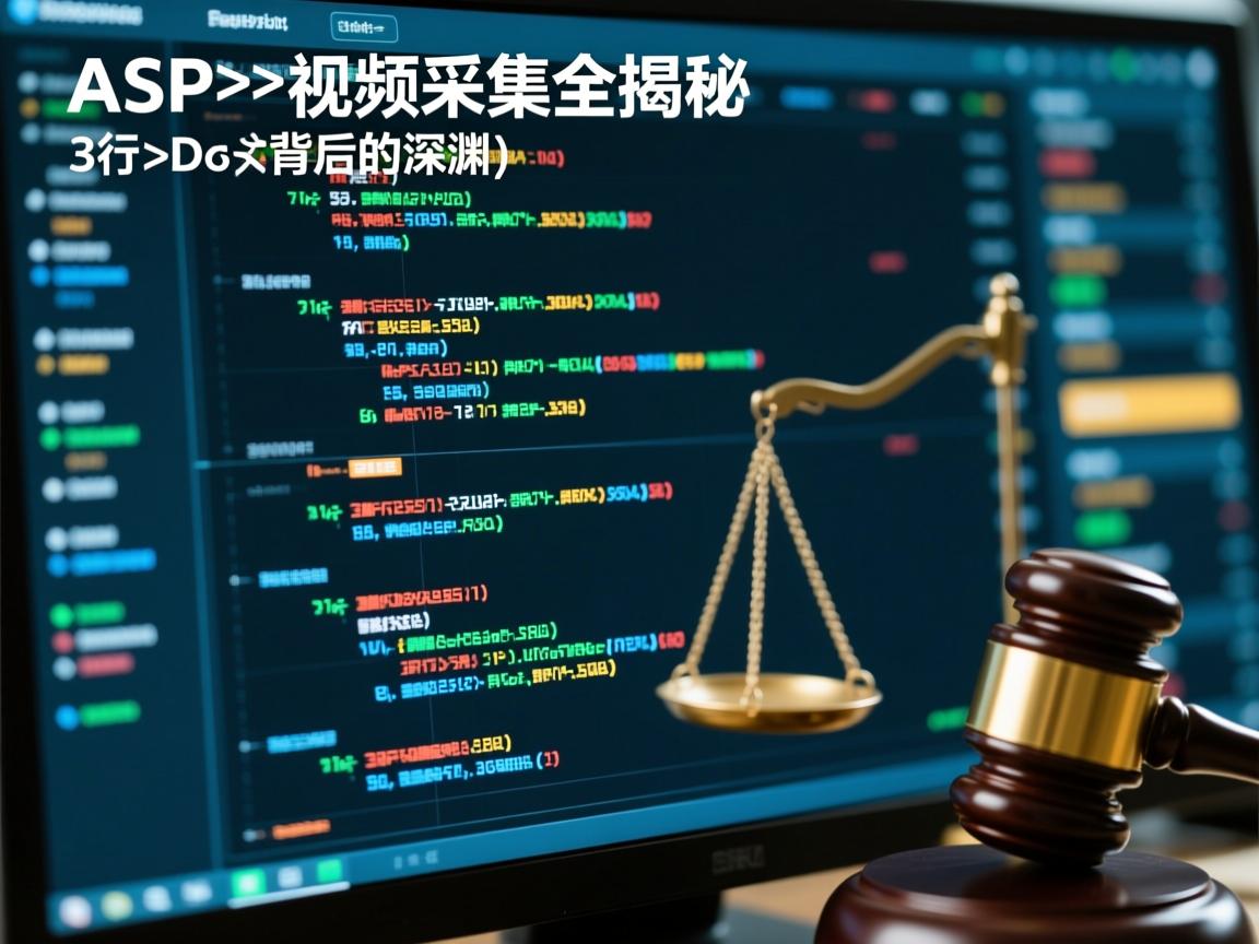 ASP视频采集全揭秘,3行代码背后的法律深渊