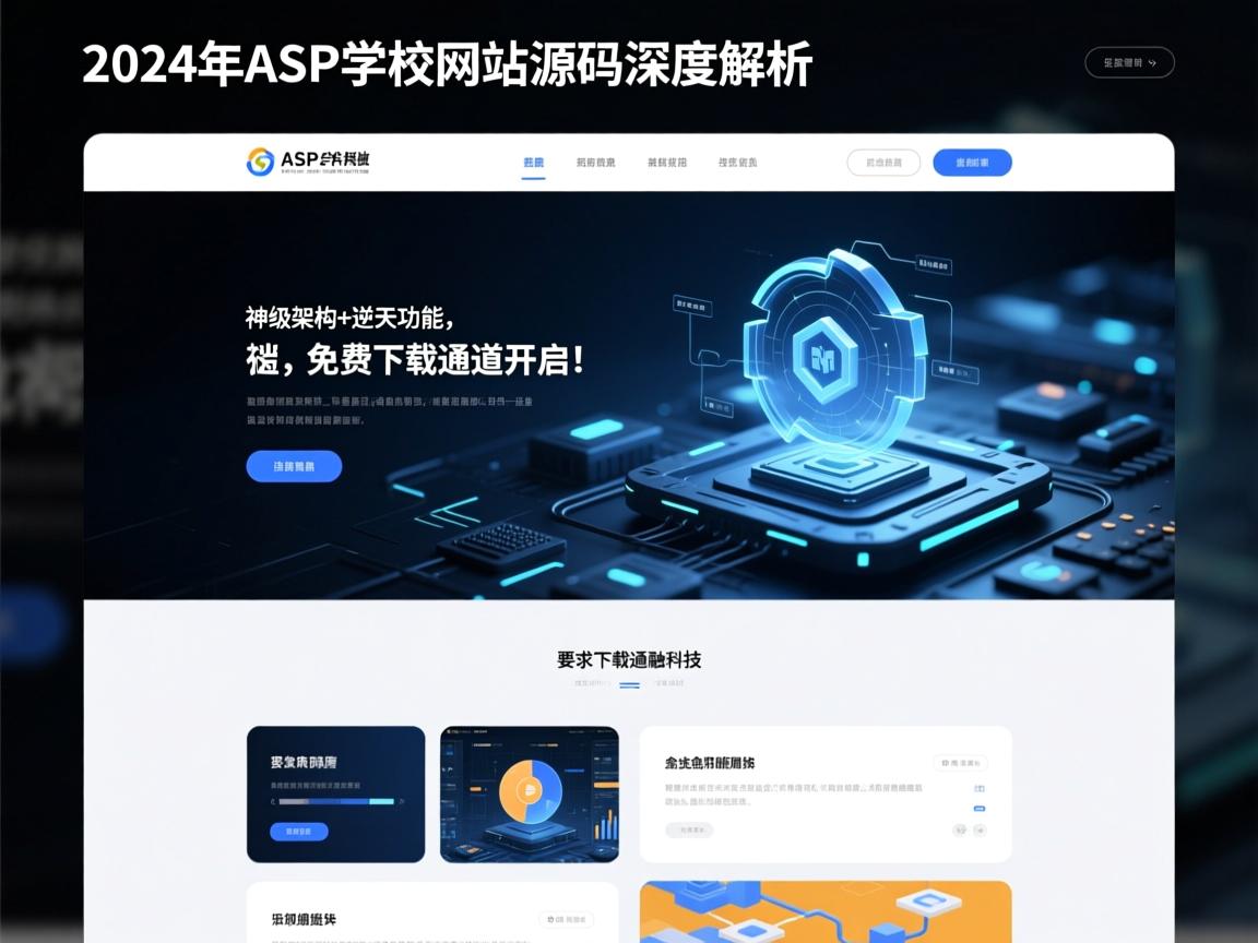 2024年ASP学校网站源码深度解析,神级架构+逆天功能,免费下载通道开启!