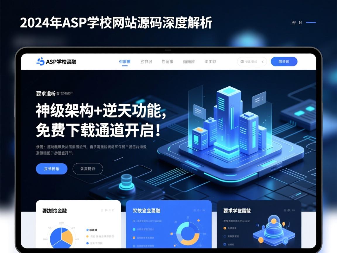 2024年ASP学校网站源码深度解析，神级架构+逆天功能，免费下载通道开启！