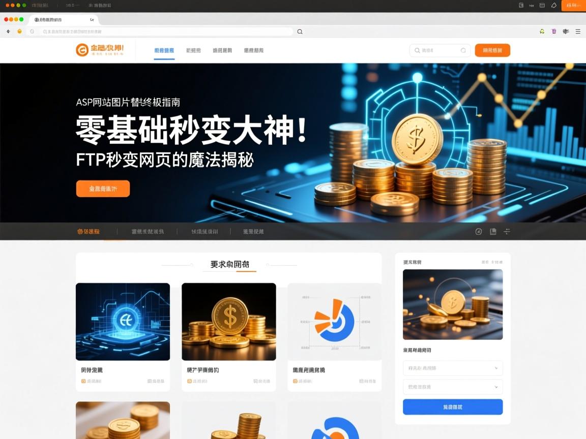 零基础秒变大神!ASP网站图片替换终极指南,FTP秒变网页的魔法揭秘