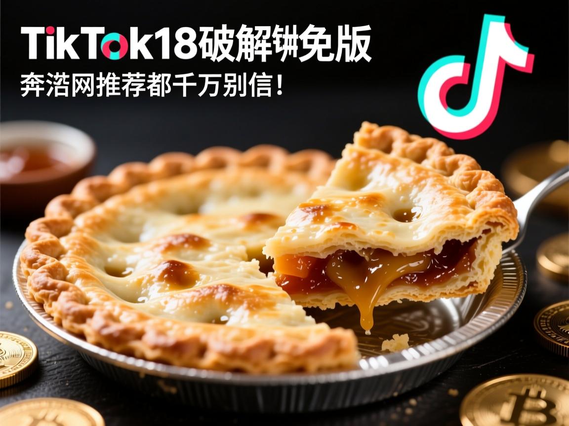 TikTok18破解版,免费馅饼还是致命陷阱?网友血泪警告,奔诺网推荐也千万别信!