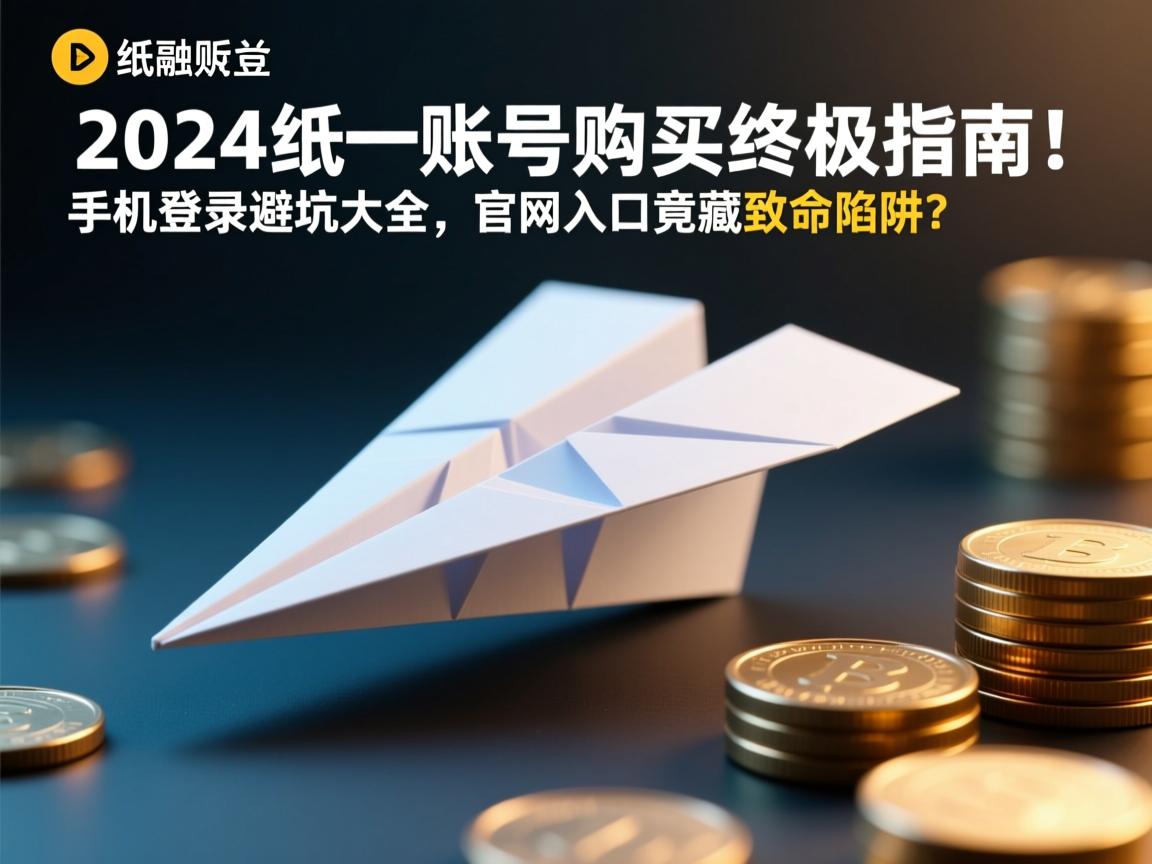 2024纸飞机账号购买终极指南！手机登录避坑大全，官网入口竟藏致命陷阱？
