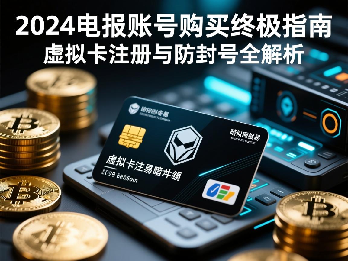 2024电报账号购买终极指南，暗网交易、虚拟卡注册与防封号全解析