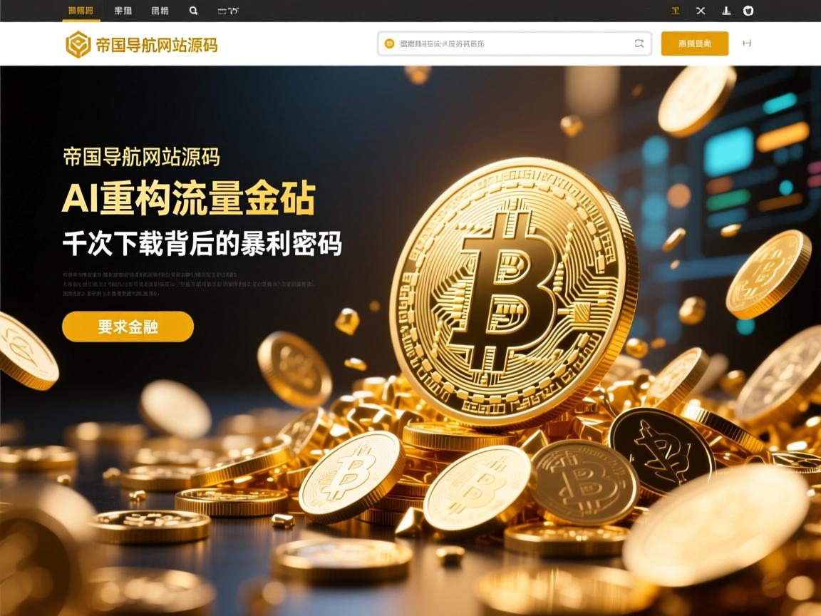 帝国导航网站源码，AI重构的流量金矿，千次下载背后的暴利密码