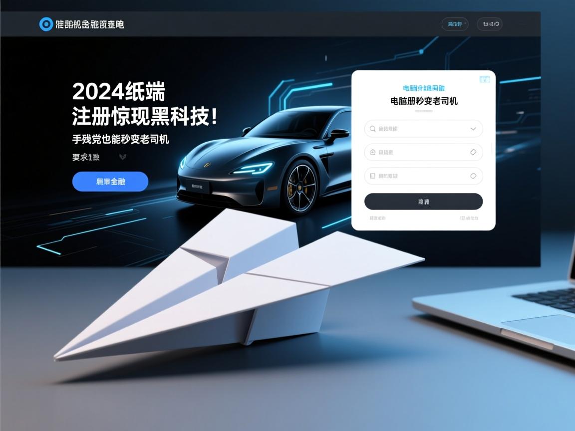 2024纸飞机电脑端注册惊现黑科技！手残党也能秒变老司机