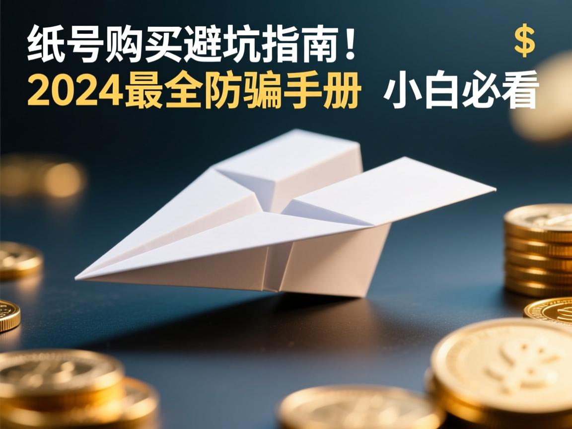 纸飞机账号购买避坑指南！2024最全防骗手册，小白必看