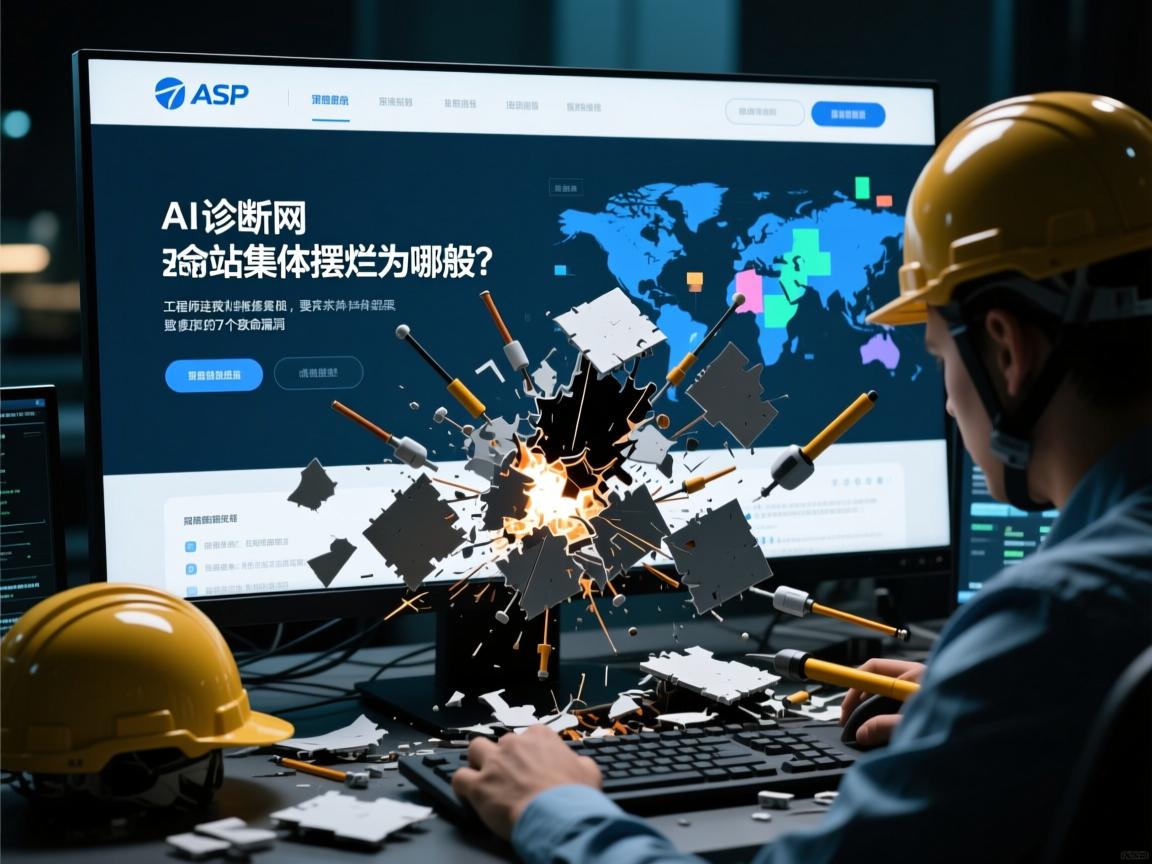 AI诊断报告,ASP网站集体摆烂为哪般?工程师连夜修复的7个致命漏洞