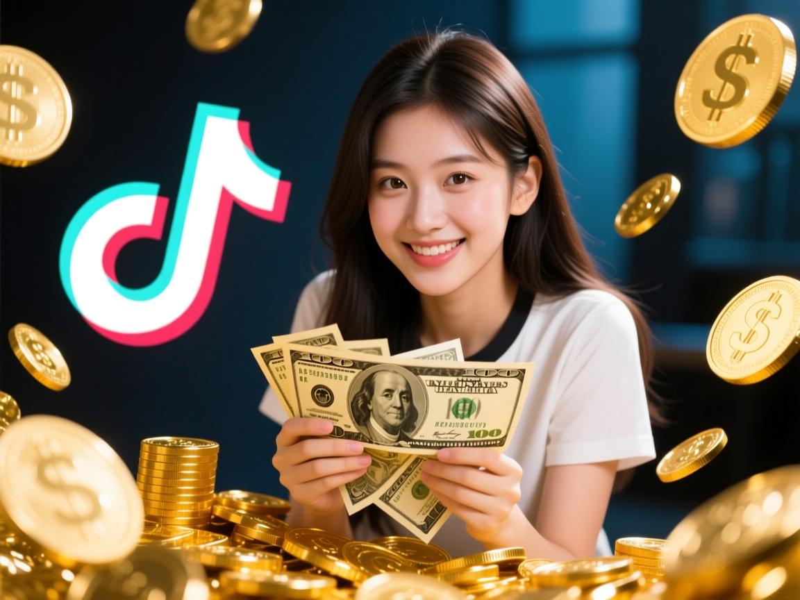 TikTok掘金热浪来袭!00后女生单月狂赚$2万美金,跨境小白却血本无归?
