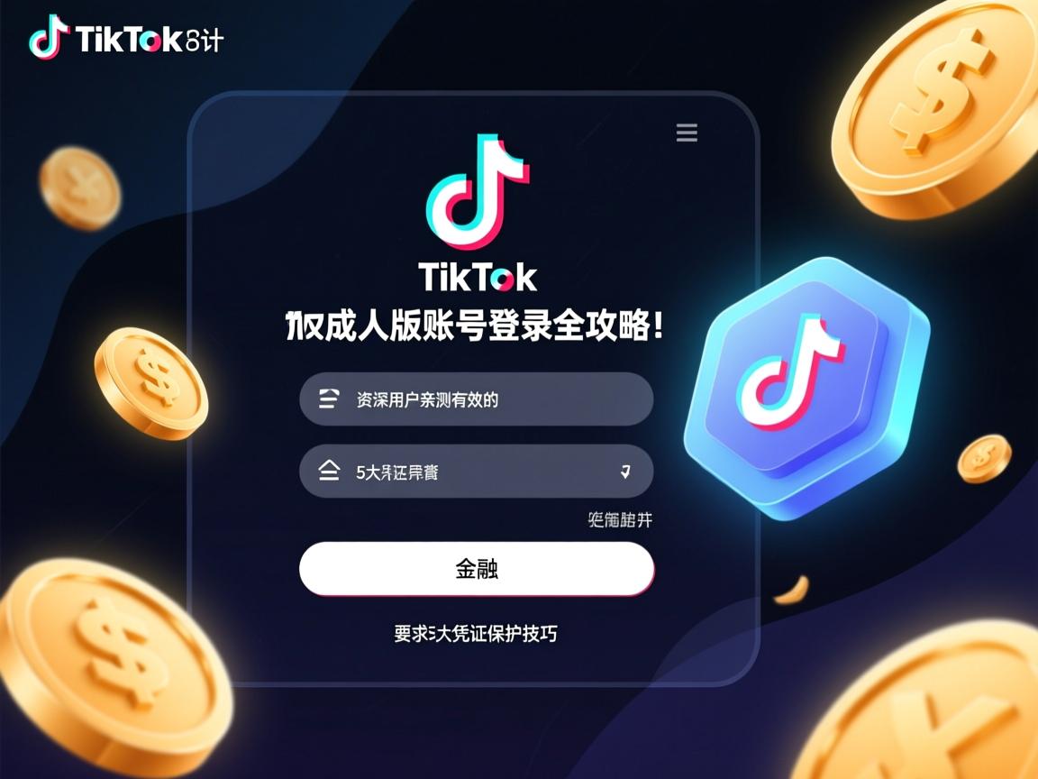 TikTok成人版账号登录全攻略！资深用户亲测有效的5大凭证保护技巧